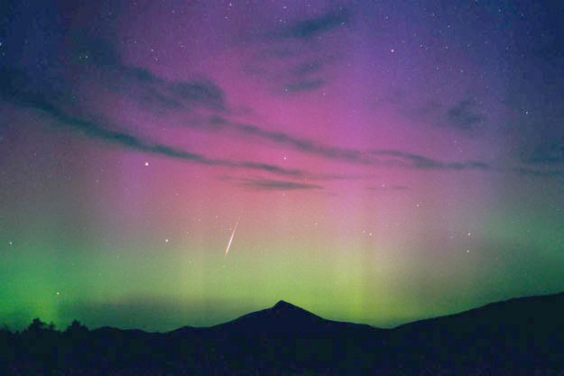 A Perseid Aurora