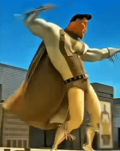 Metro Man GIF