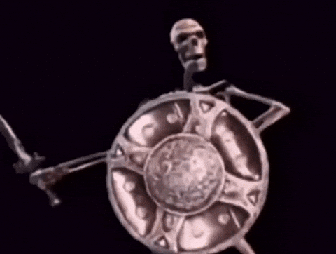 Skeleton Shield GIF