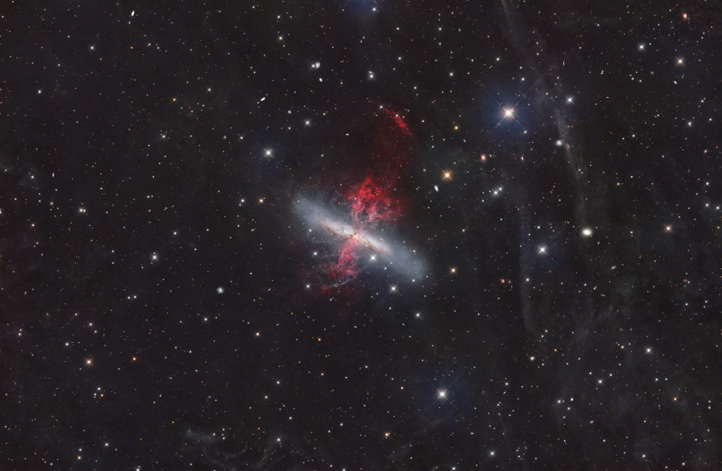 M82: Starburst Galaxy with a Superwind