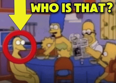 Simpson Who Is That GIF