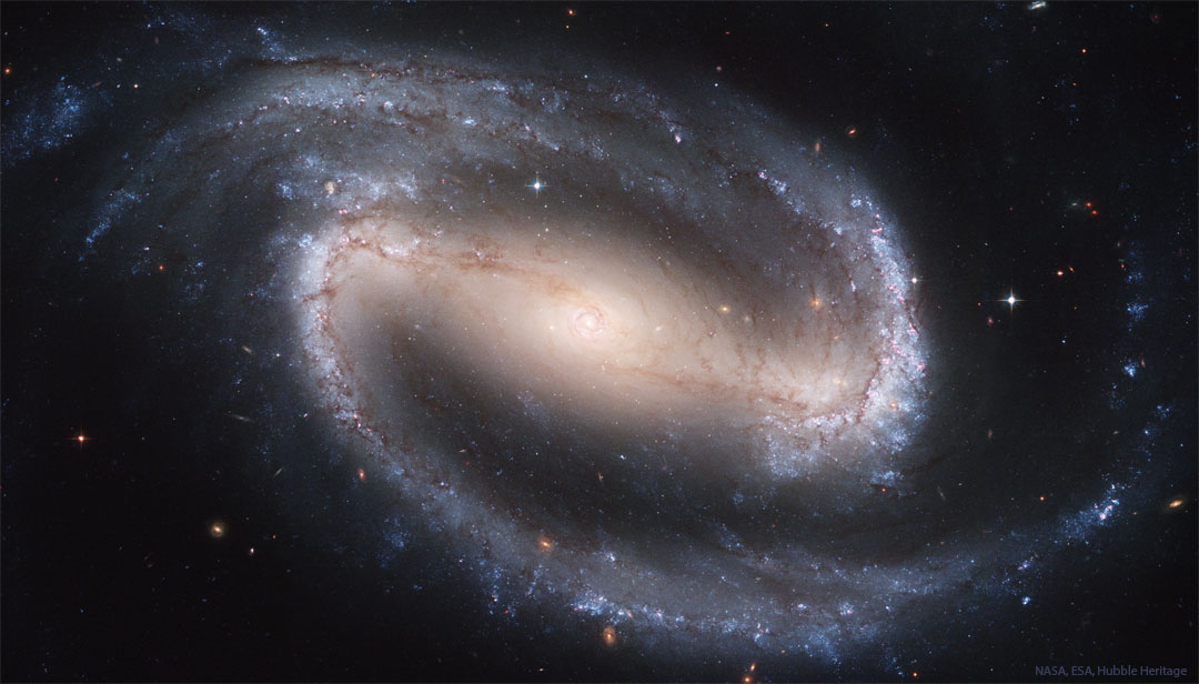 NGC 1300: Barred Spiral Galaxy