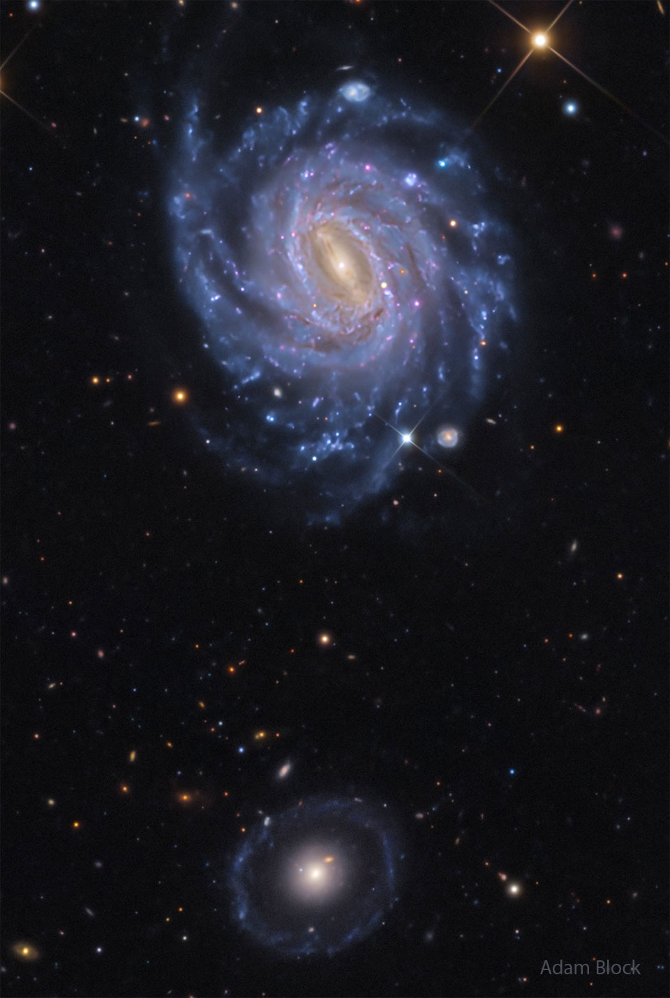 NGC 3660 and Burçin