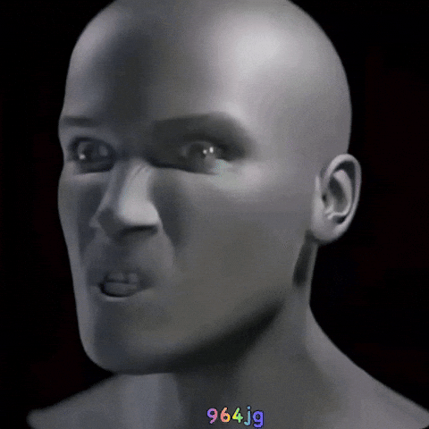 Angry Funny Face GIF