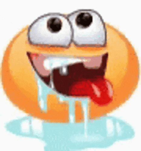 Emoji Drool GIF