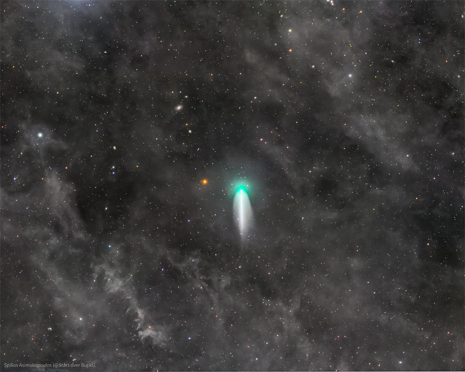 Comet 220P in Outburst
