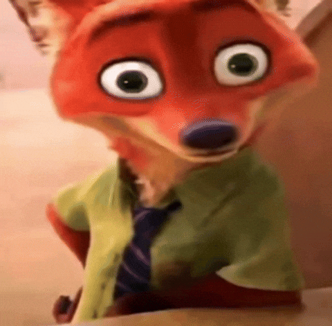 Nick Wilde Stare GIF